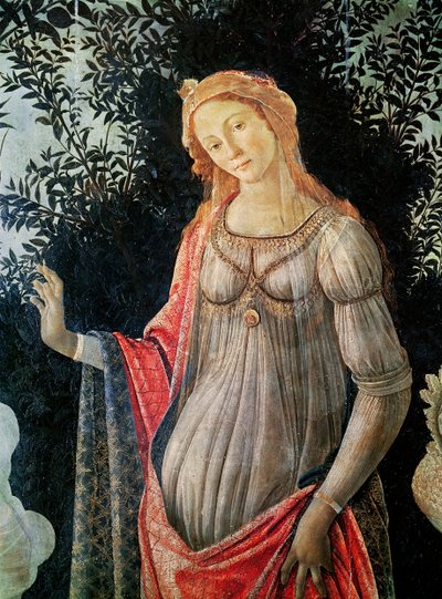 Primavera (detail) door Sandro Botticelli